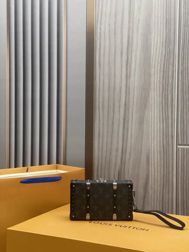 Wallet Trunk M20249黑花25x14x6cm gf